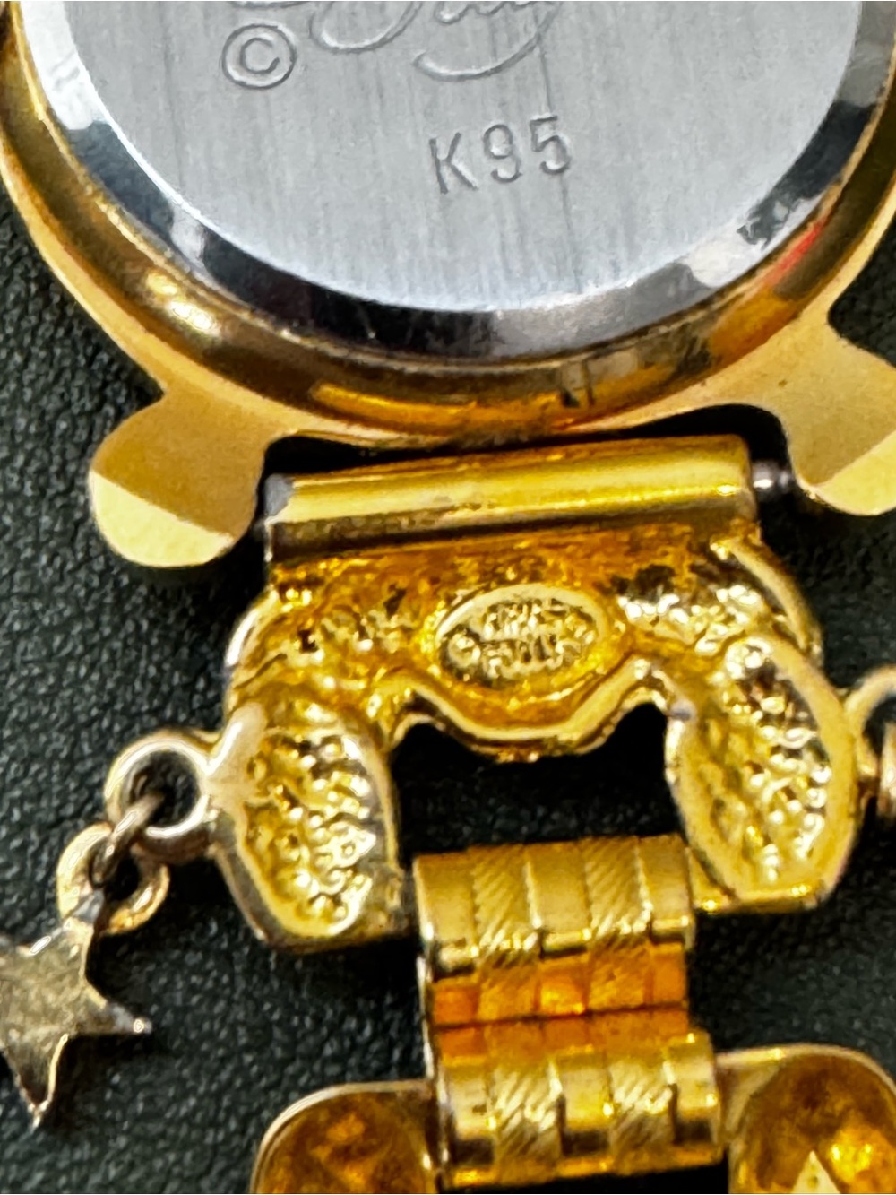 Vintage Kirks Folly Foreverland/ Neverland Charm Bracelet Watch PreOwned READ - Picture 9 of 10